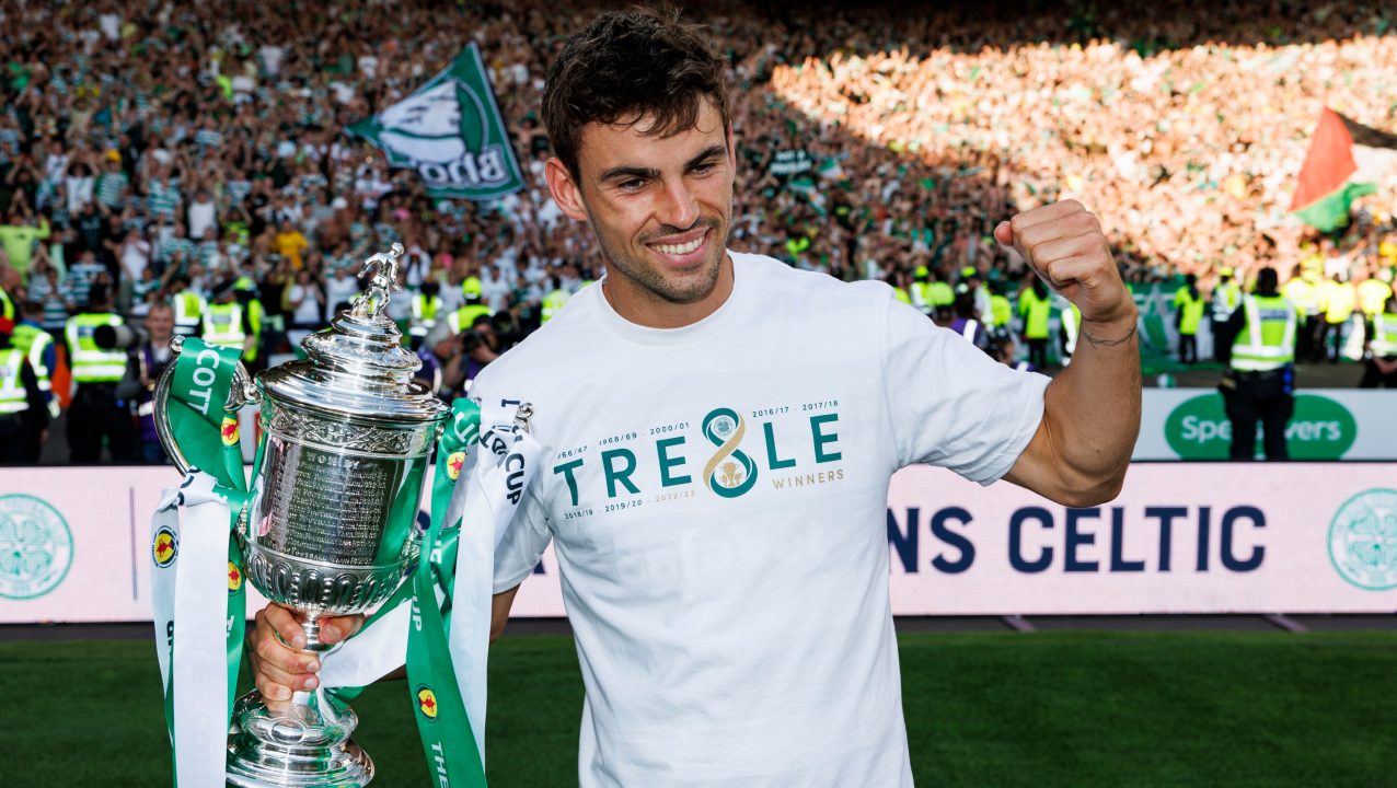 Celtic’s Matt O’Riley ready to consign last season’s treble to ‘the history books’