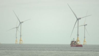 First turbine installed at windfarm off Fife coast