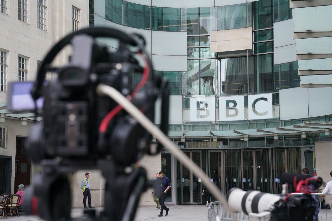Fellow broadcasters and BBC staff call for unnamed presenter to come forward