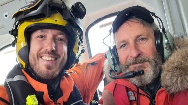 Army veteran relieved to be alive after rescue from remote North Atlantic rock