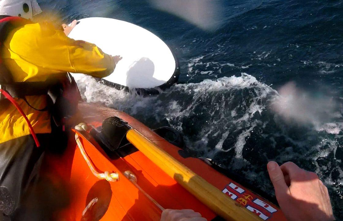 Paddleboarder blown more than two miles out to sea of Fife coast rescued by Anstruther RNLI