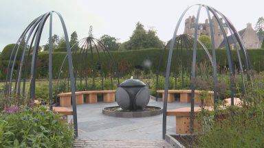 Doors open on Crathes Castle revamped rose garden