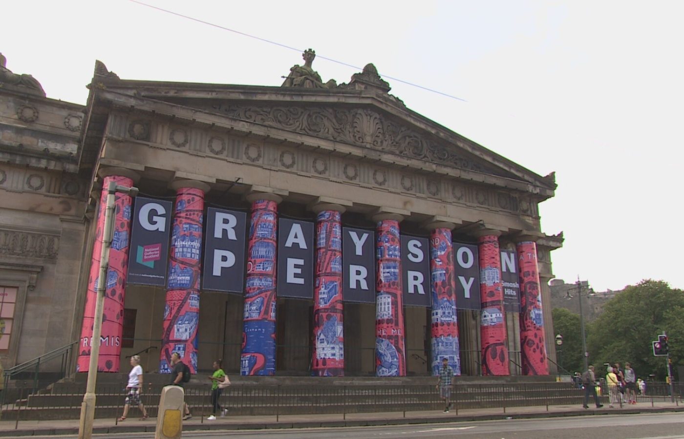 The exhibition is being held at at Edinburgh’s Royal Scottish Academy at the National Galleries on The Mound.