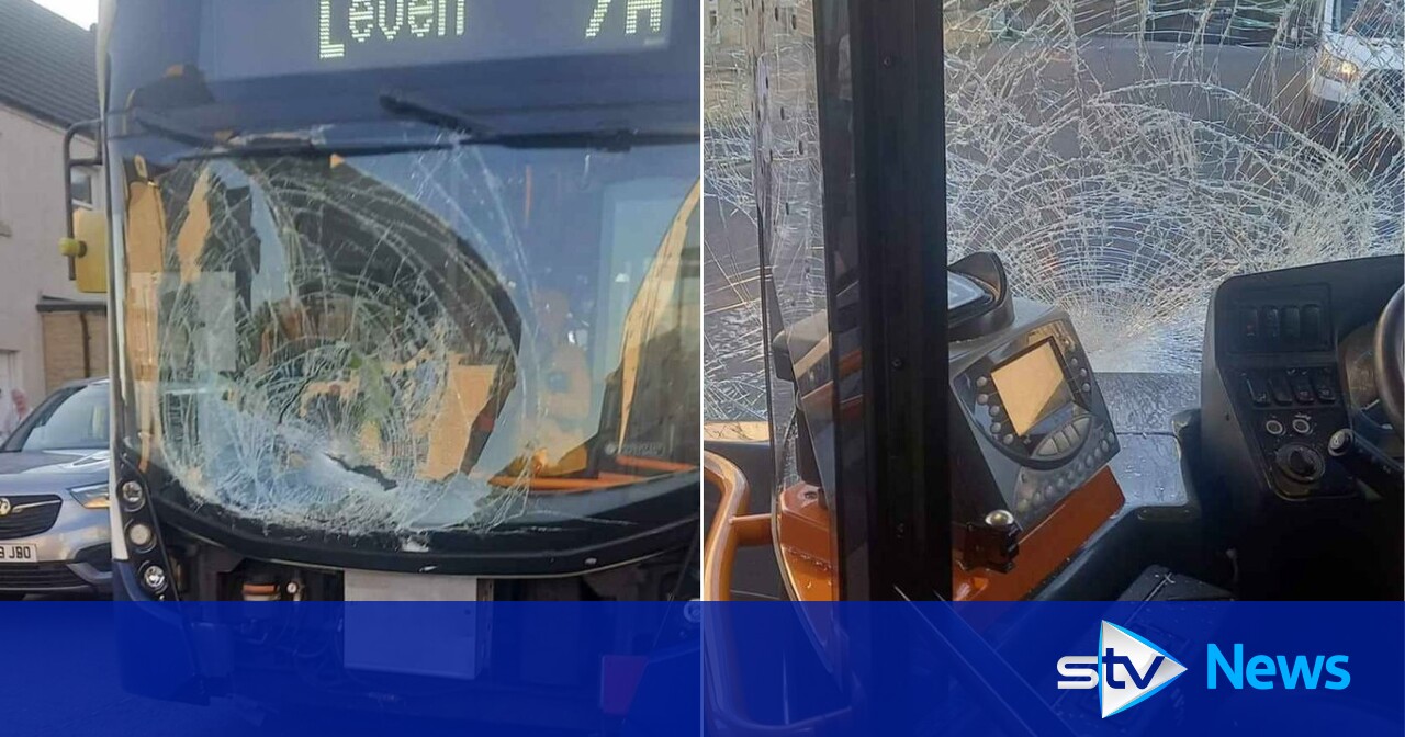 Police hunt motorcyclist who fled the scene after crash with bus on