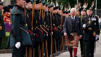 The King meets ‘queen Scotland’ on his first Scottish visit post-coronation