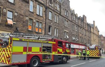Edinburgh Gorgie Road flat fire leaves 20 treated by paramedics after building evacuated