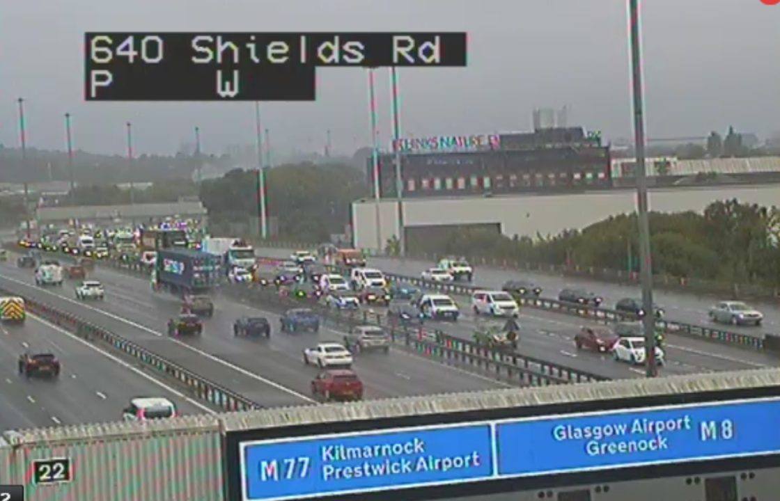 Drivers facing delays after multi-vehicle collision on M8