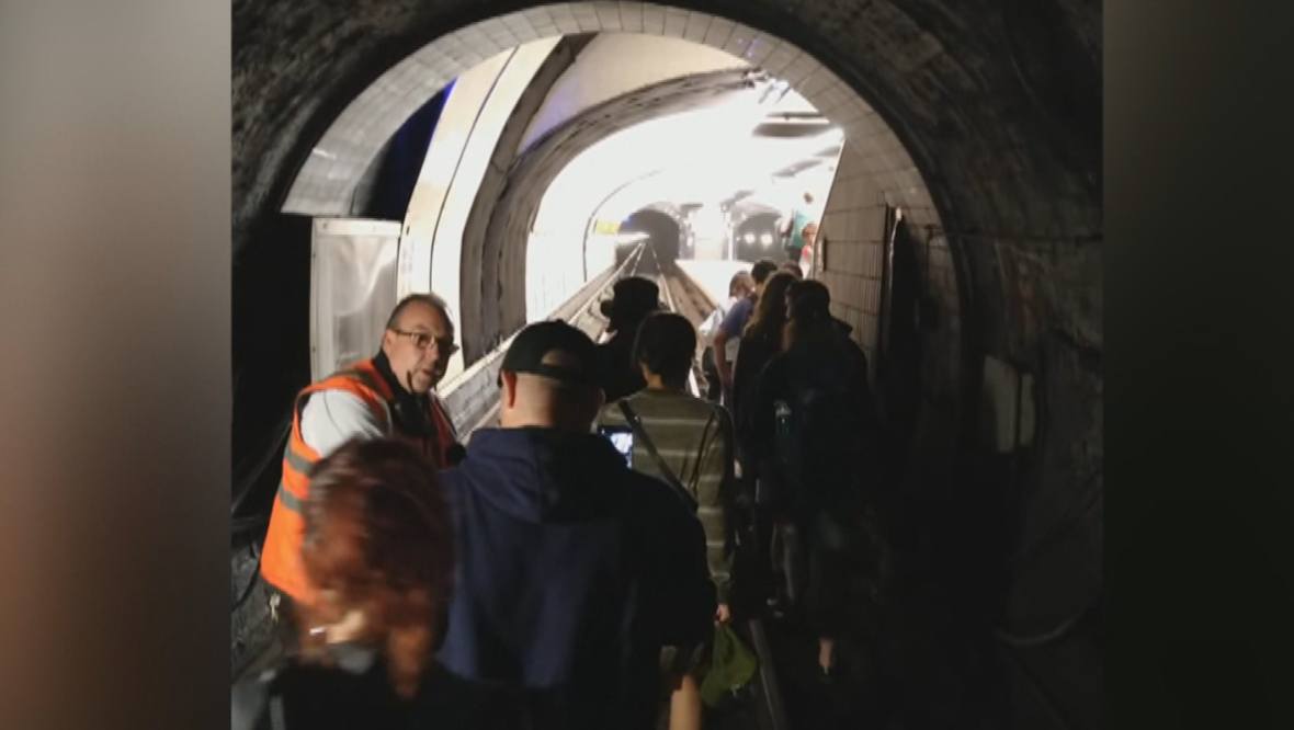 Subway break-down forces TRNSMT attendees to evacuate tunnel on foot