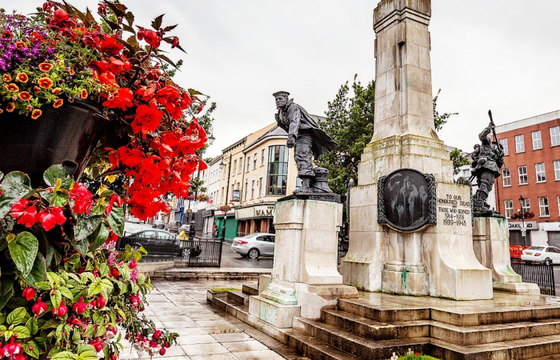 Theft of wreaths from war memorial in Londonderry investigated as ‘hate crime’