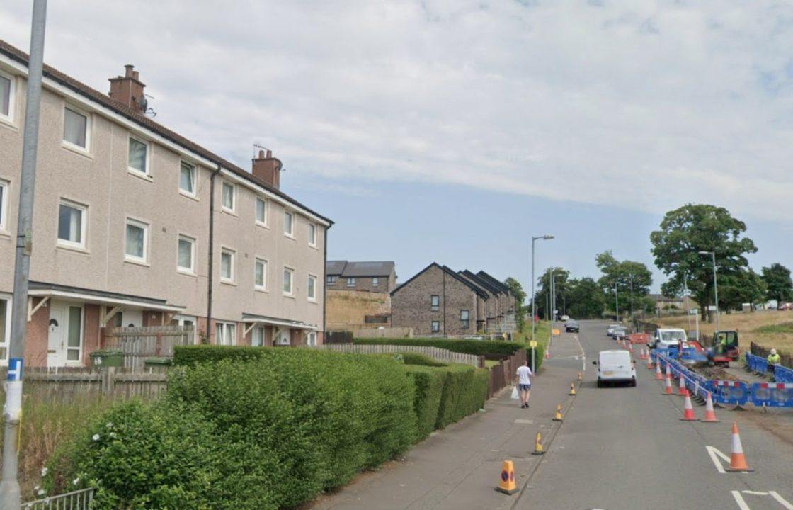 Dog killed in Drumchapel flat fire with adult and child taken to hospital