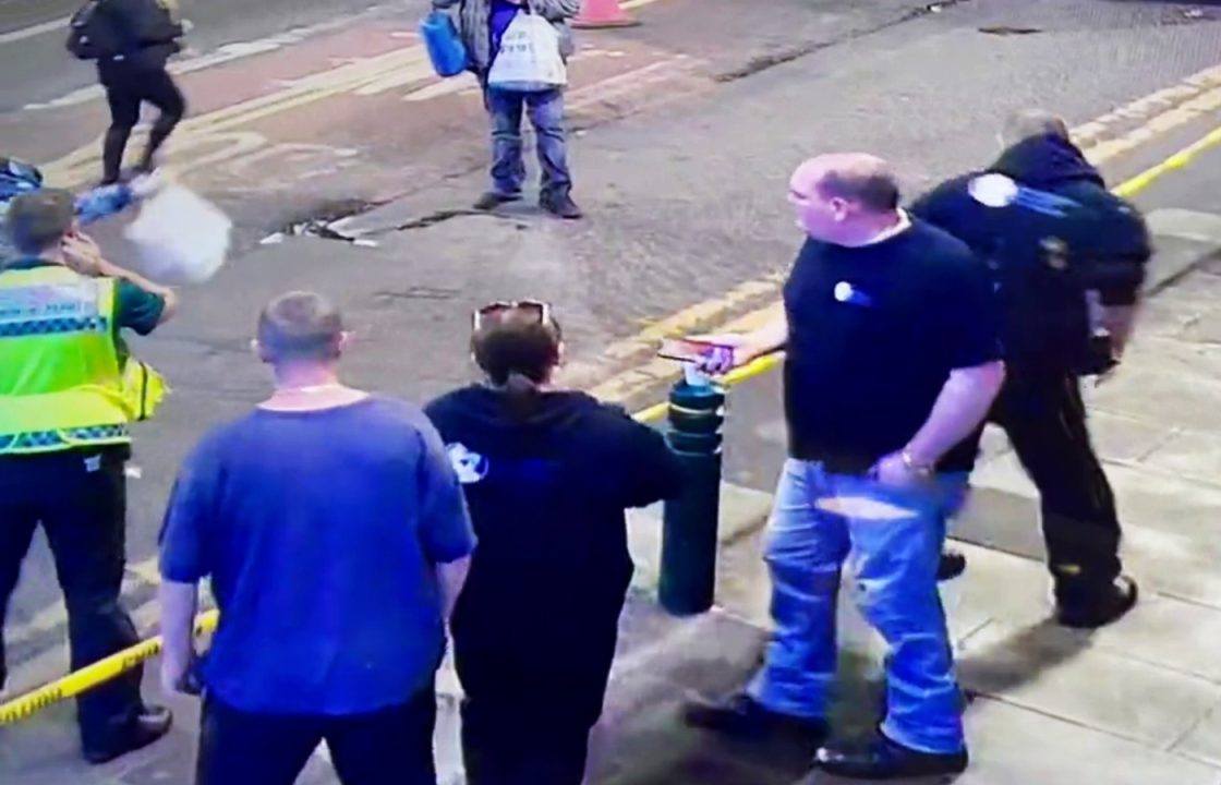 Man arrested and charged after allegedly throwing hot soup on homeless charity workers in Glasgow