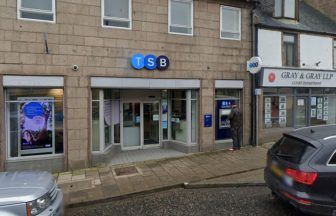 Man taken to hospital after attempted robbery of bank in Peterhead
