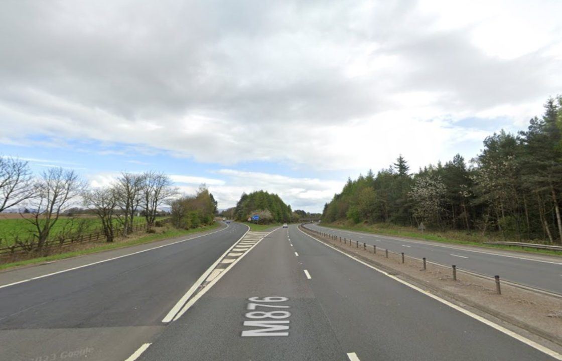 Woman in hospital after being hit by ‘multiple vehicles’ on M876 at Larbert