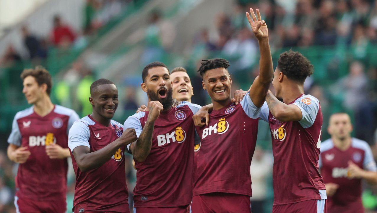 Aston Villa thrash Hibernian 5-0 in Europa Conference League play-off first leg
