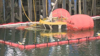 Owners relieved after purposely sunk boat refloated