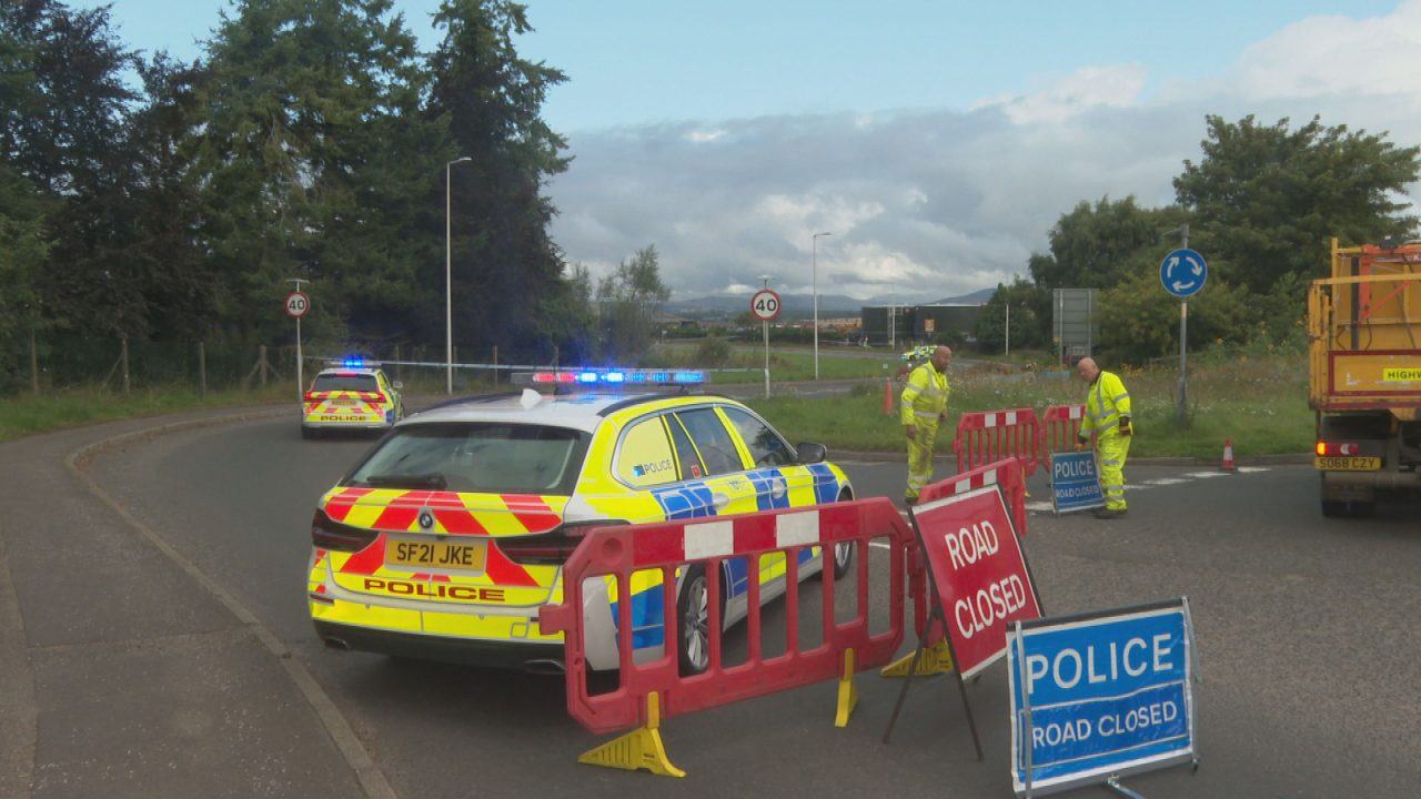 Forfar crash which sparked large emergency response leaves pensioner in hospital