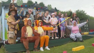 Children’s playhouse rebuilt after deliberate fire