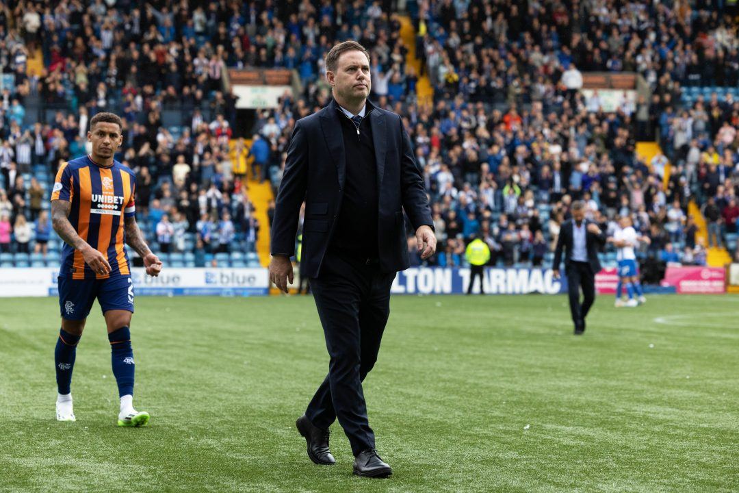 Michael Beale admits Rangers ‘reality check’ after surprise Premiership opening day defeat at Kilmarnock