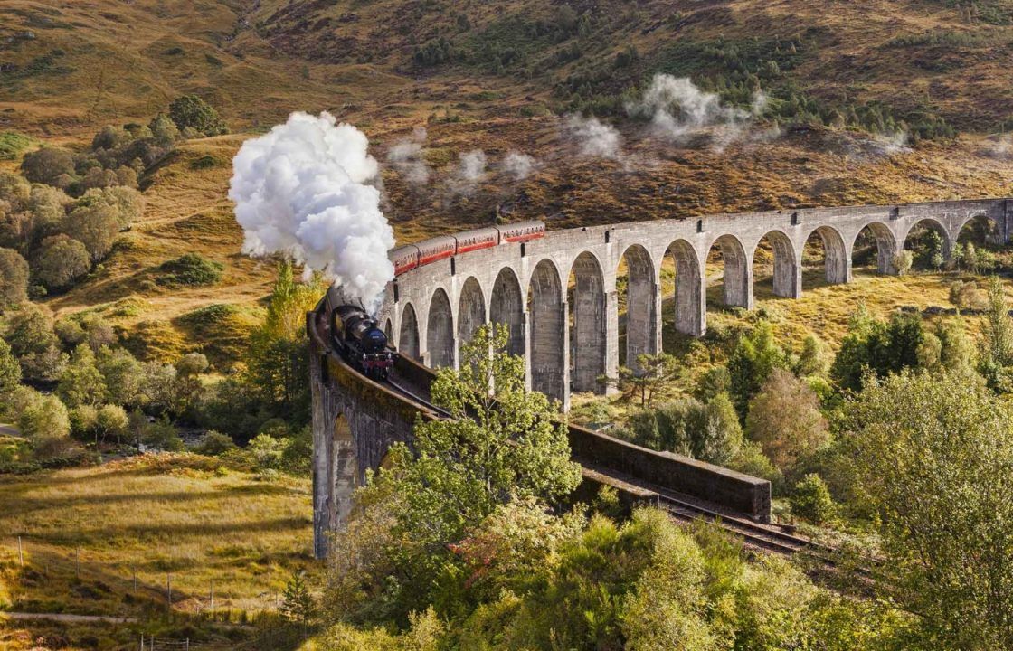 ‘Hogwarts Express’: Train journeys across Glenfinnan Viaduct given go-ahead after three week halt