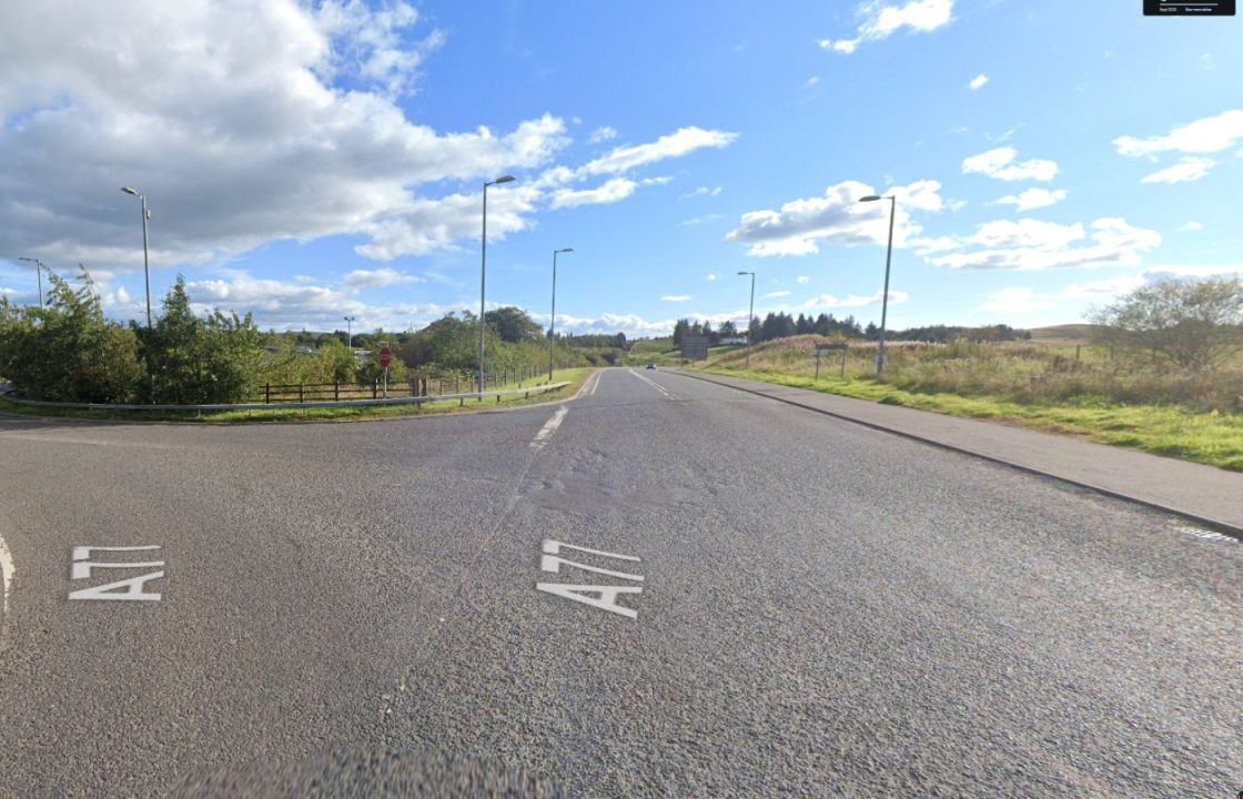 Bus driver fighting for life after crash with van near Galston A77 junction