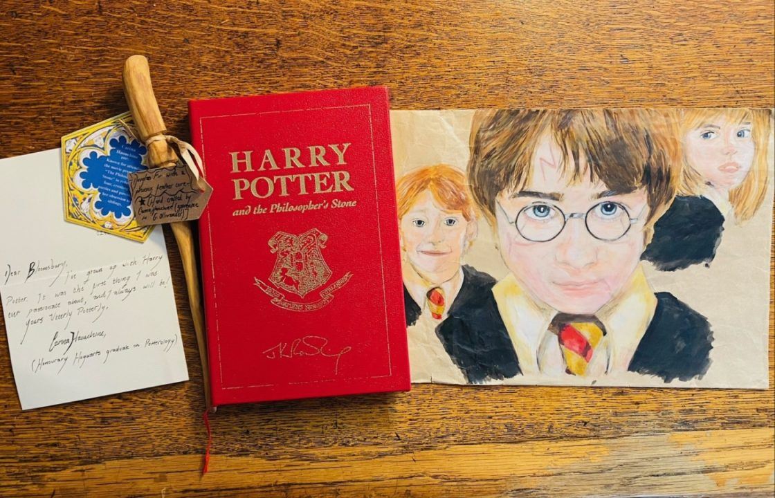 Ultra rare Harry Potter book sells for £15k after surviving Glasgow fire