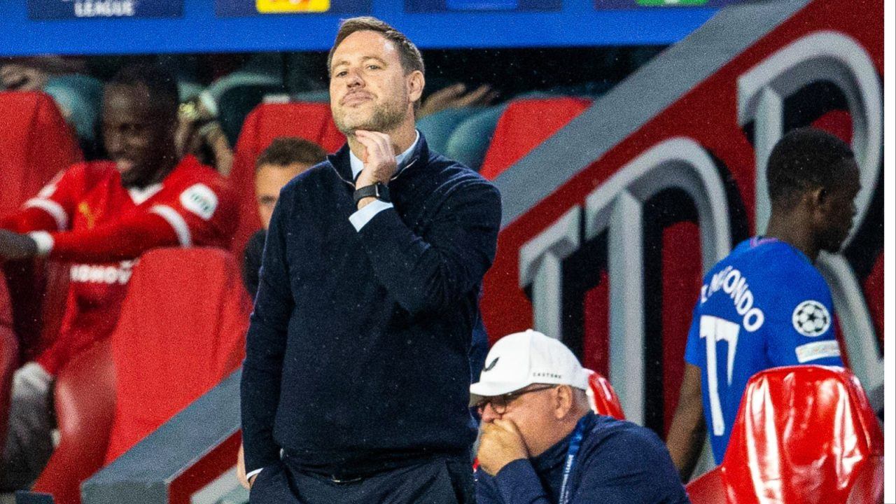 Michael Beale apologises to travelling Rangers fans after PSV drubbing