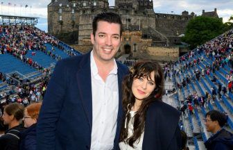 Zooey Deschanel gets engaged to Property Brother Jonathan Scott at Edinburgh Castle on trip to Scotland