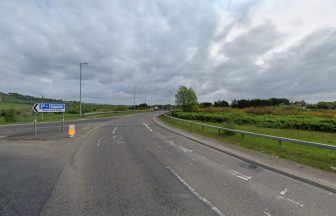 Teenager, 17, arrested after car crashes near Fife Crossgates roundabout