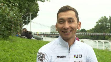 ‘It was like a dream’: Refugee Cycling Team reflect on first world championships in Glasgow