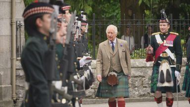 Charles welcomed to Balmoral for first time as King