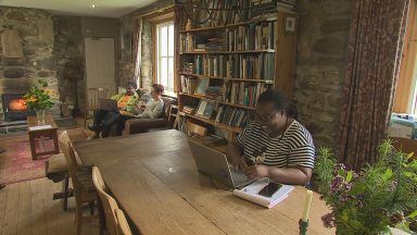 International writers in the Highlands as part of cultural collaboration