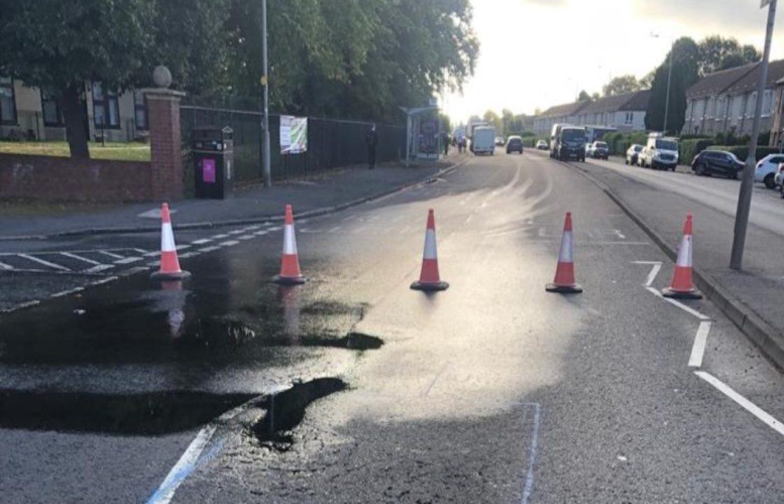 Diversions in place as burst 24-inch water main leaves residential road closed