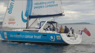 Young cancer survivors set sail on sea adventure