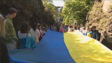 Ukrainians in Scotland celebrate Ukrainian Independence Day