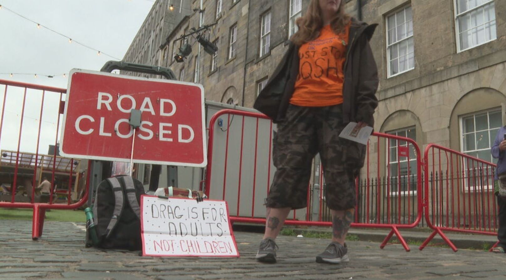 Protesters have been targeting drag shows at the Fringe
