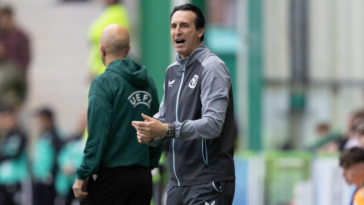 Unai Emery could turn to Aston Villa’s young players for Hibernian second leg