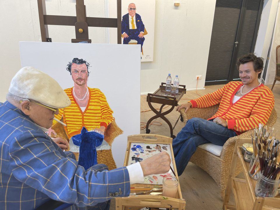 Painting of Harry Styles by artist David Hockney set to go on display at National Portrait Gallery in London