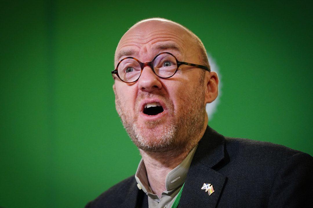 Scottish Greens leader Patrick Harvie says party being in government ‘scares people’