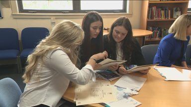 Thousands of pupils across Scotland receive exam results