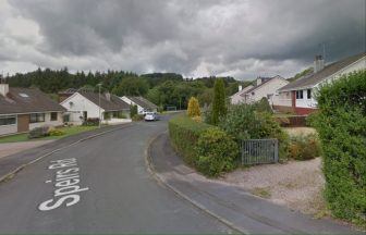 Emergency services race to fire in Lochwinnoch as road closed to public
