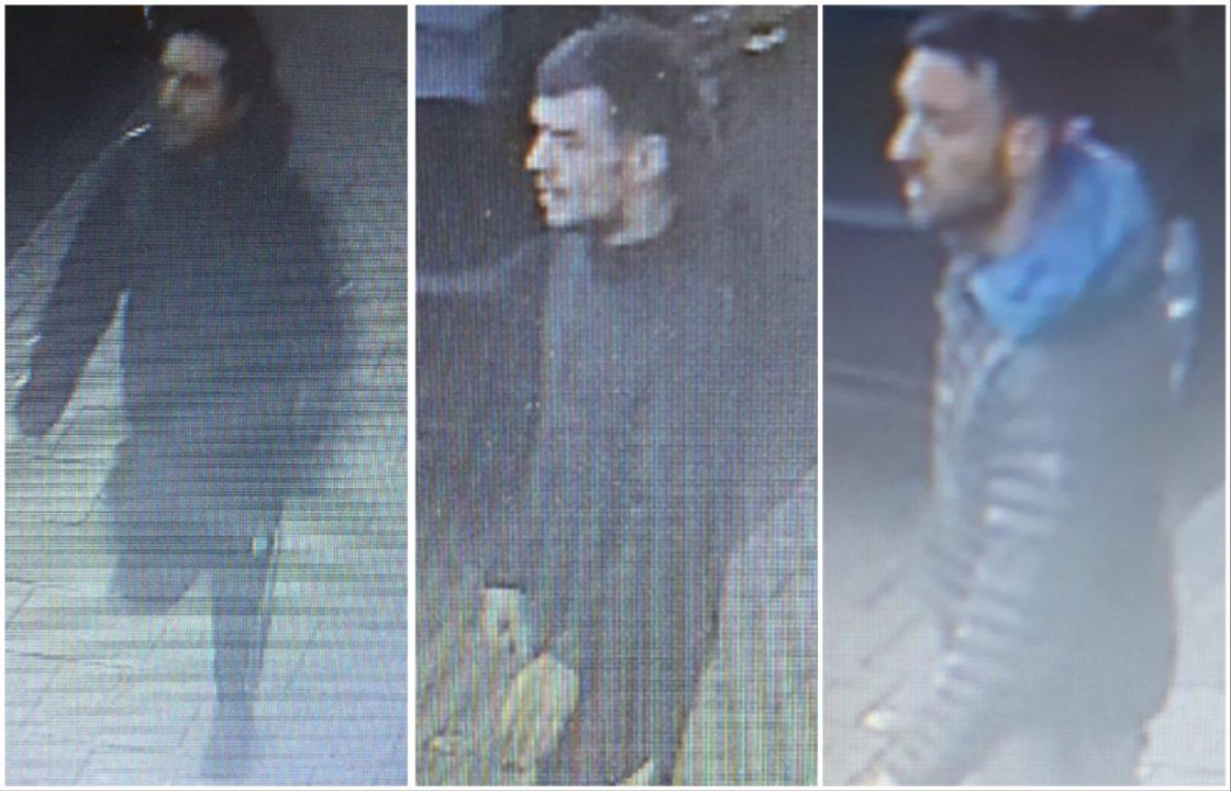CCTV of three men released in connection to assault five months ago in Glasgow’s Yorkhill Street