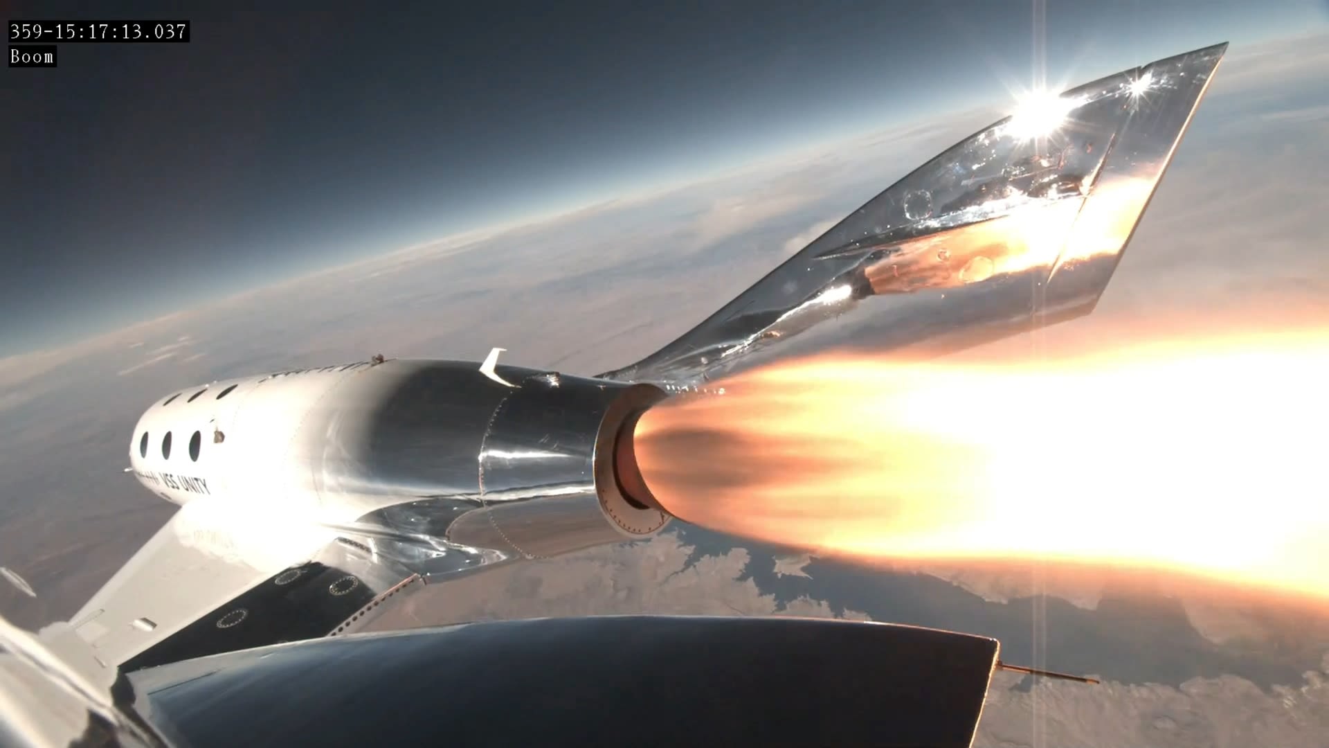 Virgin Galactic VSS Unity. 