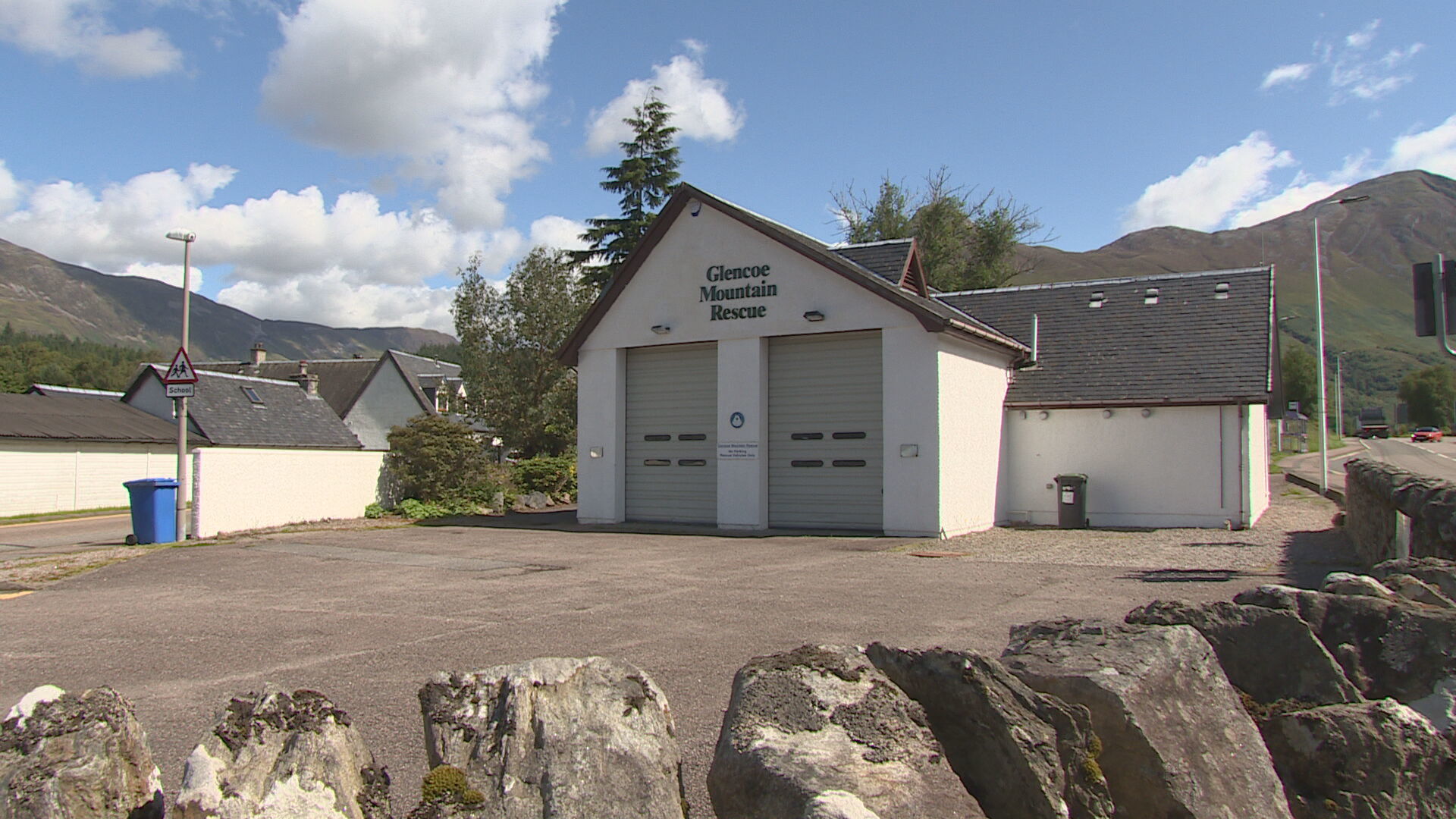 Searches of Aonach Eagach are frequently carried out by Glencoe MRT. 