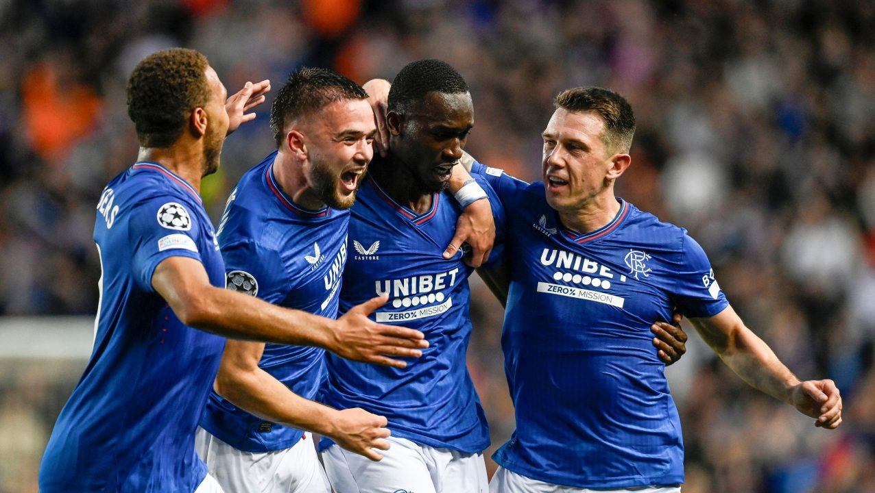 Rangers draw 2-2 with PSV Eindhoven in Champions League play-off first leg