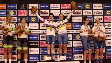 Jenny Holl becomes first Scot to win gold at World Cycling Championships