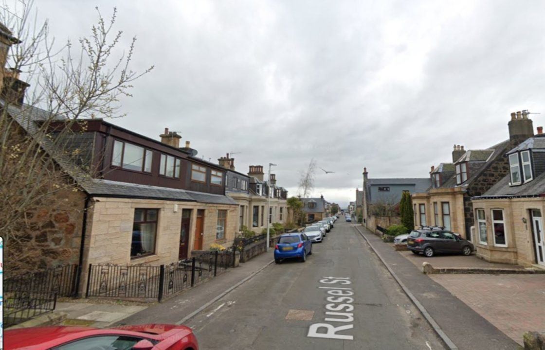 Five people rescued from early morning fire at flats in Falkirk