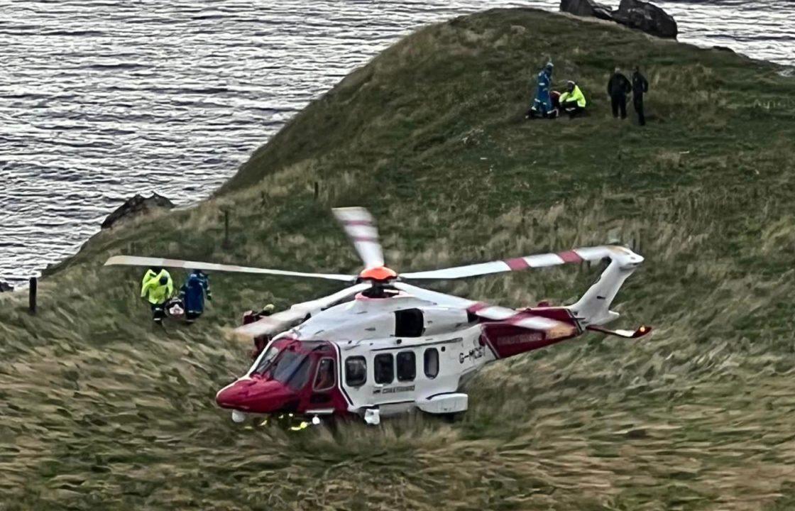 Person airlifted to hospital with ‘serious’ injuries after plunging 125ft near Fast Castle in Eyemouth