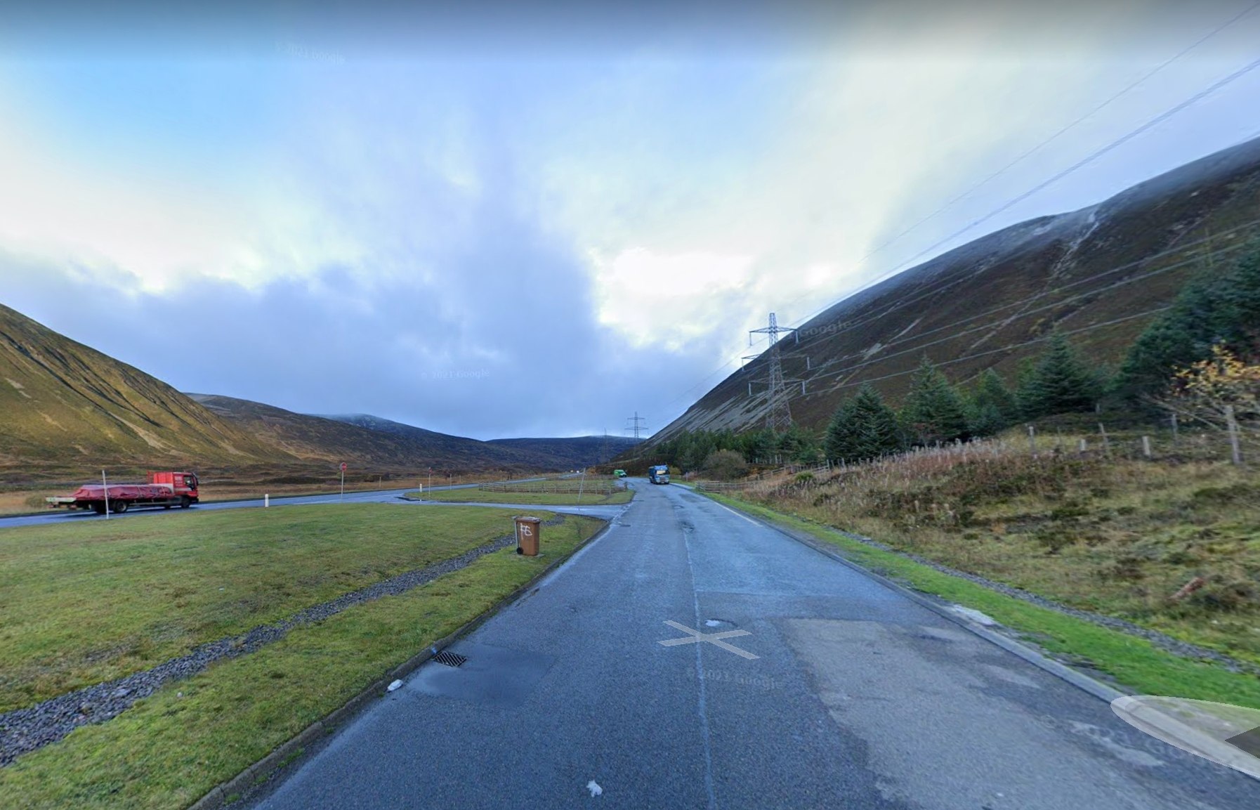 A9 closed in both directions after two vehicle crash near