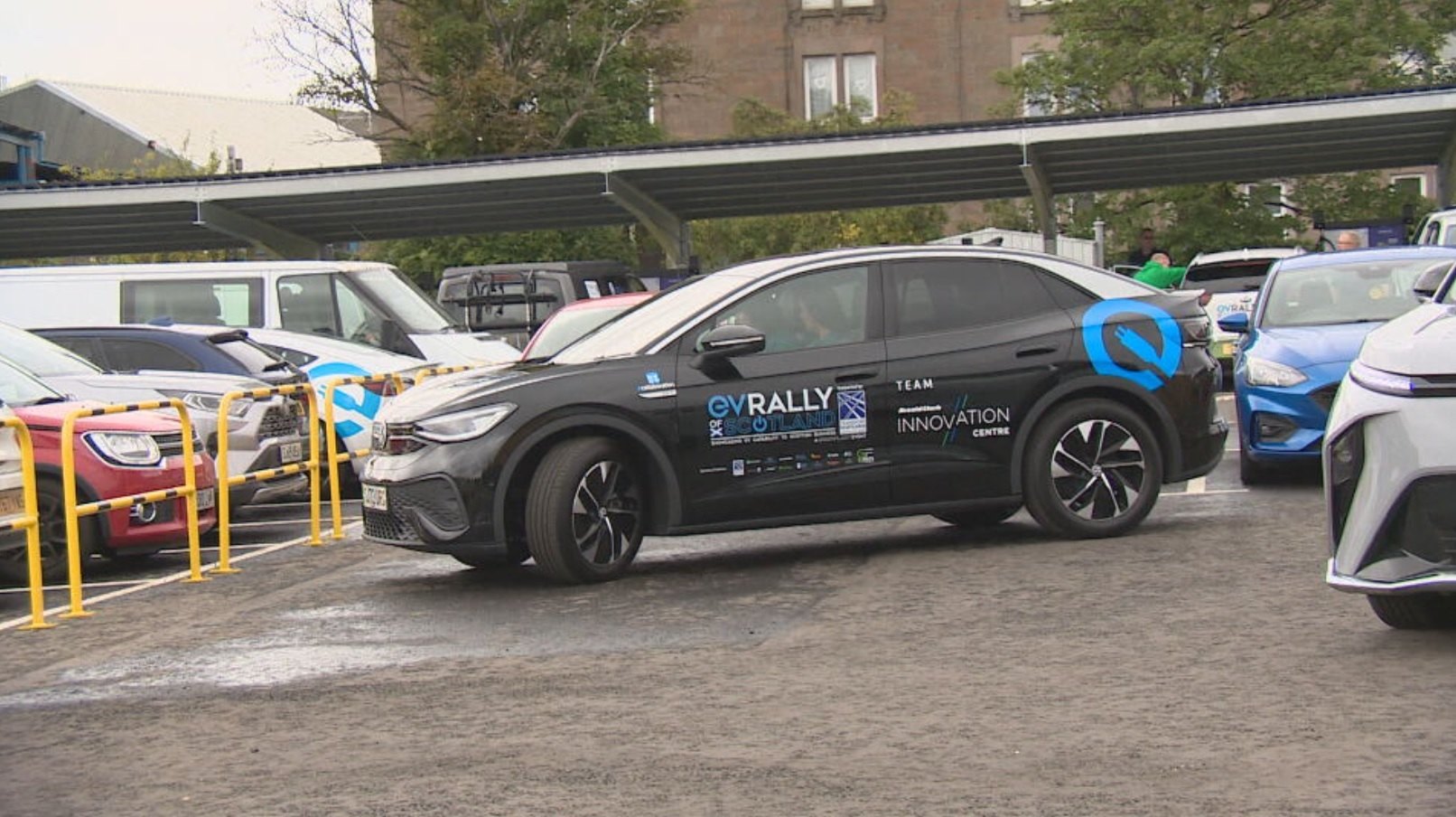 Two-day EV car rally got underway on Wednesday