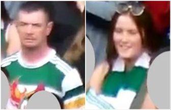 CCTV released of man and woman in connection to Old Firm flare probe at Celtic Park